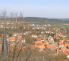Blick über Blankenburg, Harz