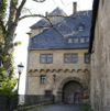 Eingangsbereich des Grossen Schlosses in Blankenburg, Harz